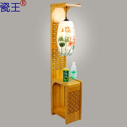 瓷王陶瓷木新古典鏤空雕花落地燈L6203 價格、圖片與品牌信息一覽